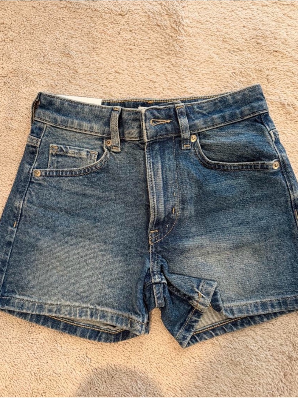 **NWT H&yDenim Shorts - Medium Blue Size 0